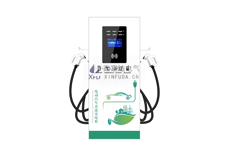 120KW双枪电动汽车立式快速充电桩