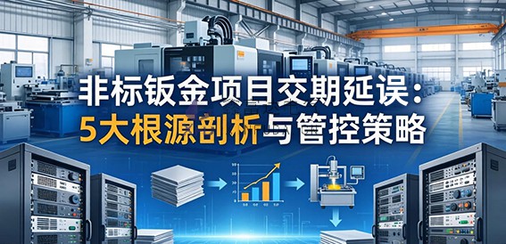 非标钣金项目交期延误：5大根因剖析与管控策略！